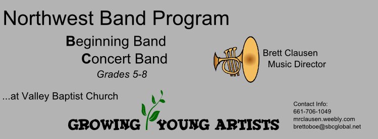 Northwest Band Program Northwest Band Program